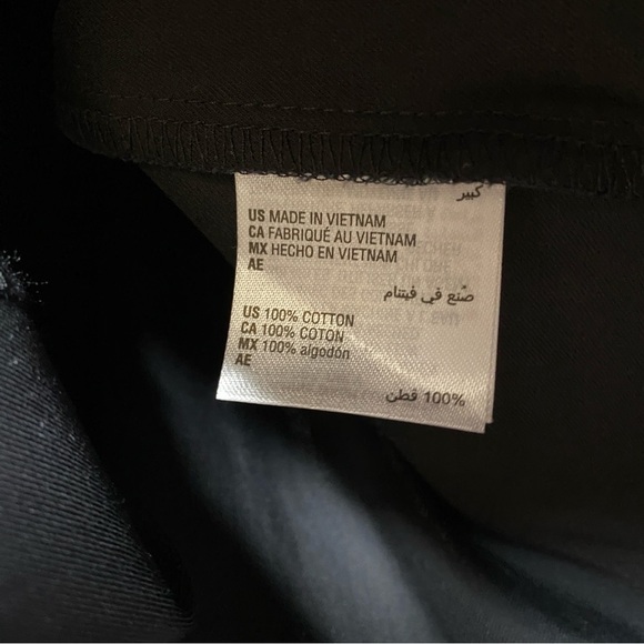 NEW Inc Puff Sleeve Off Shoulder Halter Dark Romantic Blouse Sz L Black - Picture 7 of 8